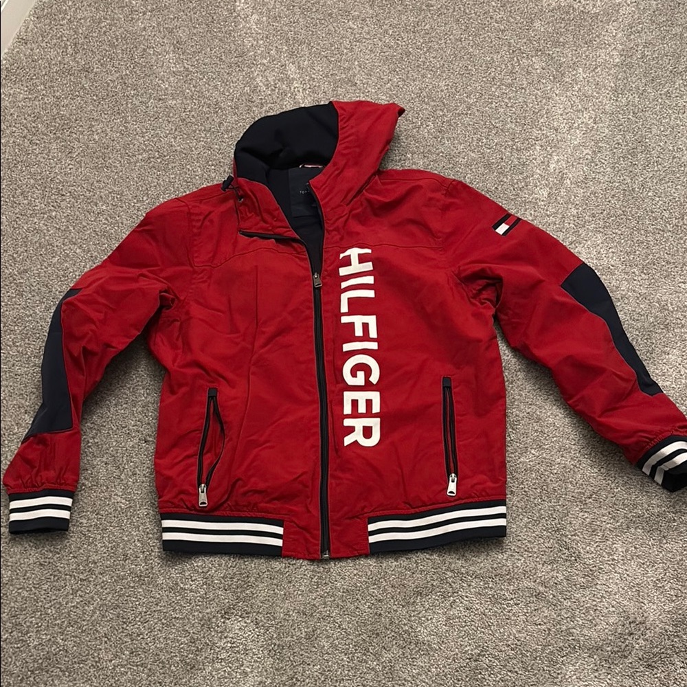 Men’s Tommy Hilfiger Large Red Jacket